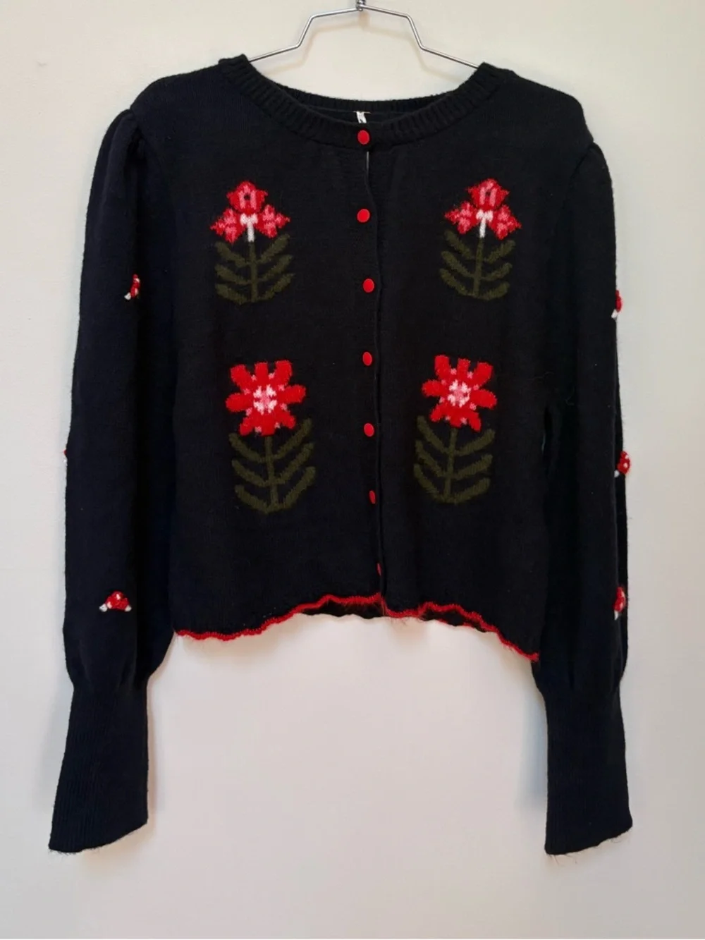 NWOT Free People Nonna Knit Cardi Size Large